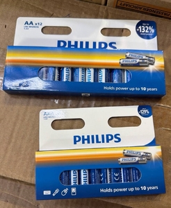 LR3 PHILIPS Bl-12, ААА, мизинчик щелочная alkaline (12/960)