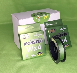 Шнур 4Х Monster 100м, 0,14мм (10)