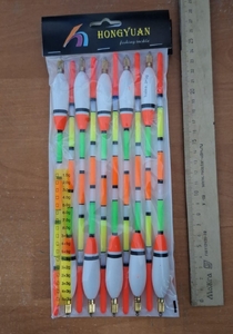 Поплавок огруженый, бальса 3+3гр (10)