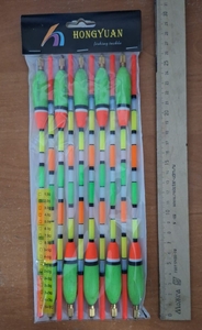 Поплавок огруженый, бальса 5+3гр (10)