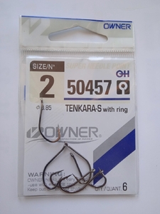 Крючки OWNER Tenkara ring 50457 №2 (10)