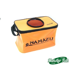 N-BOX22, Сумка-кан Namazu складная с окном, размер 36*22*21, материал ПВХ, цвет оранж.