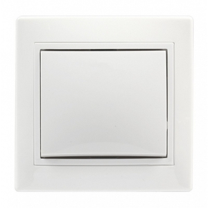 Выключатель Smartbuy 1-клав., внутренний, 10А, белый, Венера (SBE-01w-10-SW1-0-c) 43121