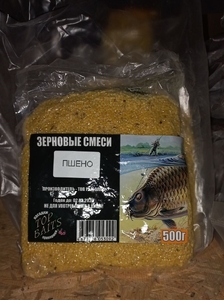 Зерновые смеси, распаренные, вакуум, 500 гр, пшено классика