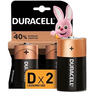 LR20 DURACELL BL2 ORIGINAL D, 1,5V, alkaline MN1300 (2/20)
