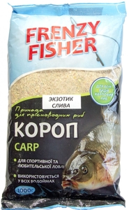 Прикорм Frenzy Fisher (UA) 1кг, КОРОП, слива экзотик с бетаином (1/20)
