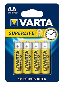 R6 Varta SUPERLIFE AA BL4 Heavy Duty 1.5V (2006) (4/48/240)