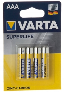 R3 Varta SUPERLIFE AAA BL4 Heavy Duty 1.5V (2003) (4/48/240)