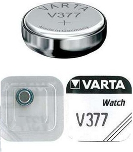 Батарейка VARTA V377  S626L Silver Oxide 1.55V (10/100)