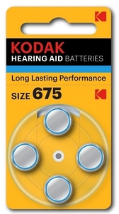 ZA675 Kodak BL4 батарейка для слуховых аппратов (4/40)