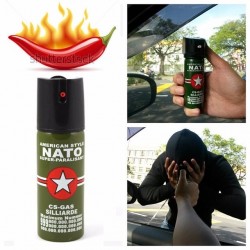 Баллончик перцовый, струйный, NATO (1/10/400)