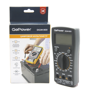 Мультиметр GoPower DigiM 800 (1/80)