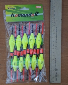 Поплавок Komandor 1,5гр (10)