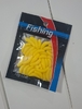 Силикон Fishing ОПАРЫШ желтый 40шт, 2,5см