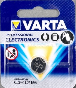 CR1216 Varta ELECTRONICS BL1 Lithium 3V (6216) (1/10/100)