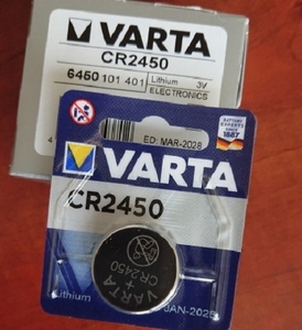 CR2450 Varta ELECTRONICS BL1 Lithium 3V (6450) (1/10/100)