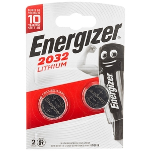 CR2032 ENERGIZER BL2 Оригинал литиевая,3V (2/20/280)