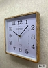 Часы настенные пластик, 25*25см, золото (903)