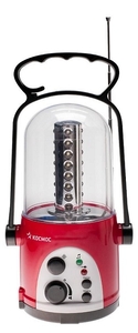 Фонарь аккум., КОСМОС 6010, кемпинговый с РАДИО, 32LED, 4V 2Ah (30)