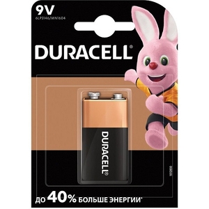 6LR61 DURACELL BL-1 6PLF224, крона, алкалин, 9V (12)