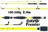 Спиннинг DAYO Premier, 2х частн, 100-200гр, 2,4м