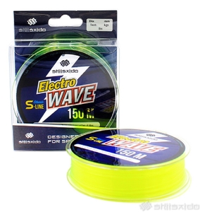 SSE150-0,181, Леска "Shii Saido" Electro wave, L-150 м, d-0,181 мм, test-2,59 кг, желтая