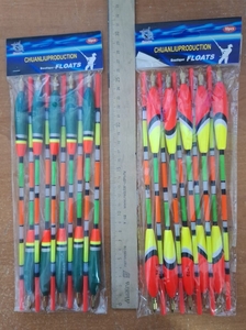 Поплавок огруженый, бальса 5+2гр (10)