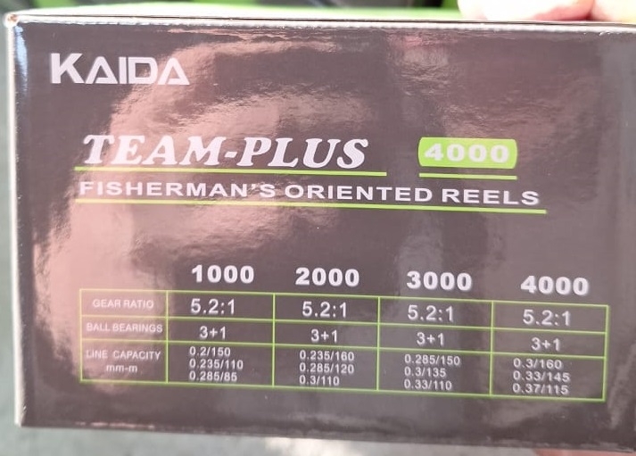 Катушка Kaida Team-Plus, 3+1 подш, 5.2:1, 3000
