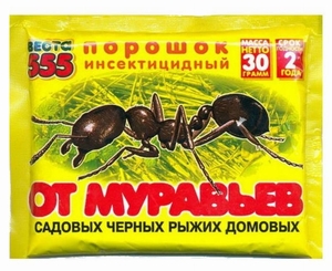 ВЕСТА Порошок от муравьев 30 гр , 555 (10/120)