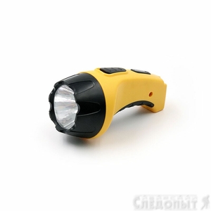 Фонарь ручной "СИБИРСКИЙ СЛЕДОПЫТ-Электра 1", 1L, 1Вт, аккум. 220В, PF-PFL-L62