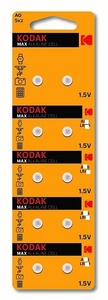 Kodak AG2 (396) LR726, LR59  батарейка часовая (10/100/1000)