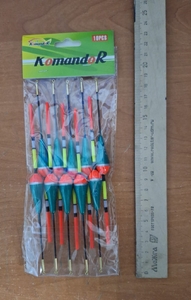 Поплавок Komandor 0,5гр (10)