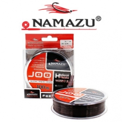 NJ100-0,2 Леска Namazu "Joo", L-100 м, d-0,2 мм, test-3,75 кг, черная 