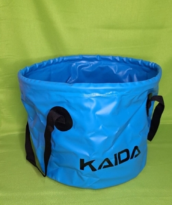 Ведро складное, круглое, Kaida,  D-35см, высота 27см, цвет микс