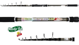 Спиннинг карповый Komandor TELE CARP, 3,5lb, 3,6 метра