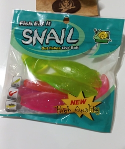 Силиконовая приманка Snail 10см, 7,7г (6шт)
