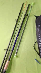 Спиннинг штекер FishingMaster Feeder, 3 вершинки, 60-180гр, 3,9м