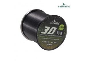 Леска EastShark 3D CAMO WAX 300м 0,28 мм серая (1/4)