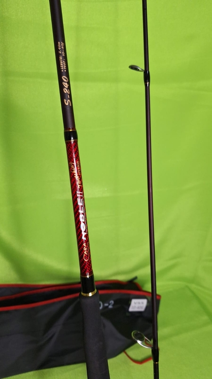 Спиннинг штекерный 2,4м, Gara HYBRID Noble II, 10-40гр