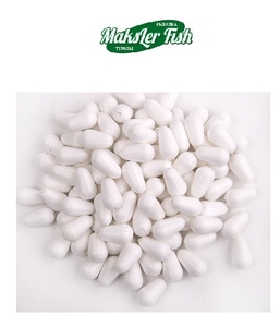 Пенопласт Maksler Fish 23*12мм белый (неокрашенный) для оснастки на пеленгаса, кефаль 