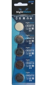 CR2016 Night Vision BL5 Lithium, 3V (5/60)