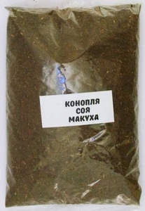 Прикорм Frenzy Fisher (UA) 0.75кг, конопля-соя-макуха (1/10)