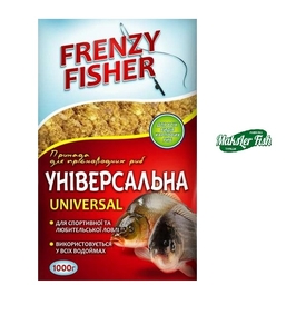 Прикорм Frenzy Fisher (UA) 1кг, Универсальная, фидер (1/20)