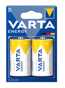 LR20 Varta ENERGY D BL2 Alkaline 1.5V (4120) (2/12/60)